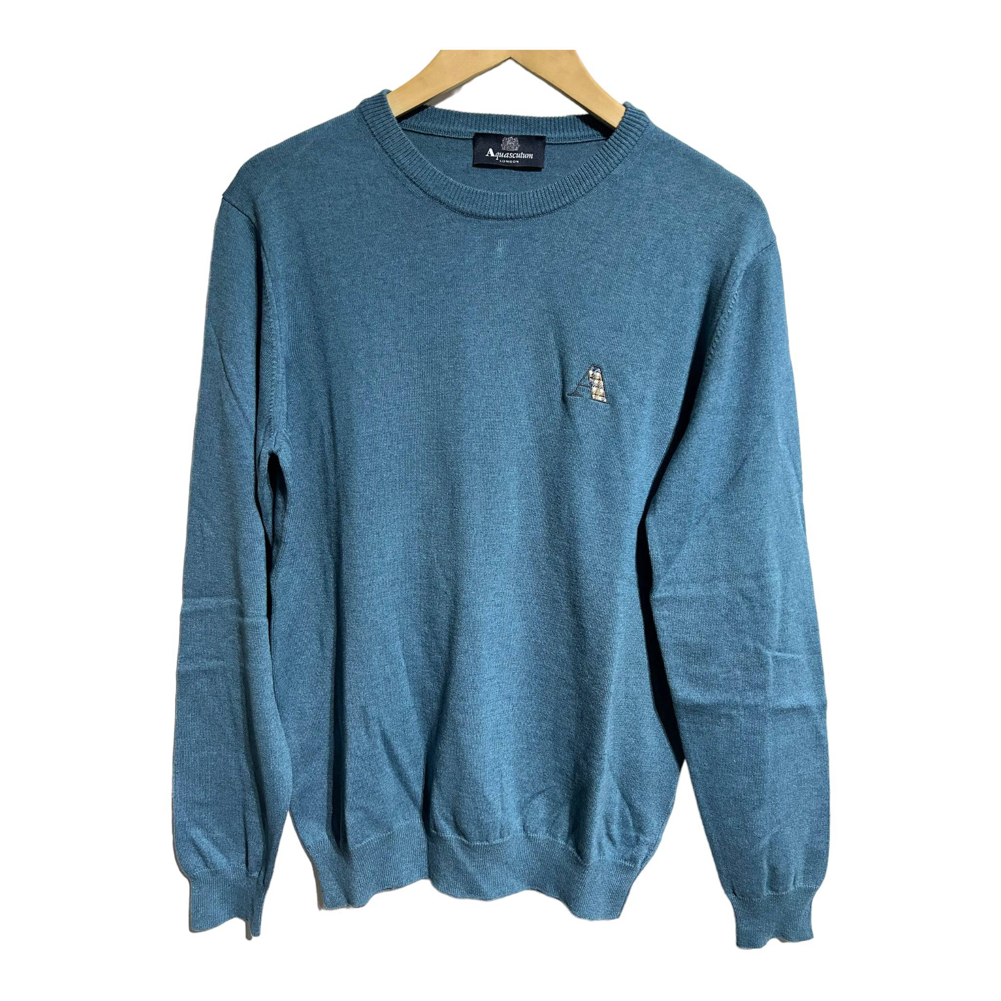 Aquascutum Alpaca Blend Round Neck Jumper Recurring.Life