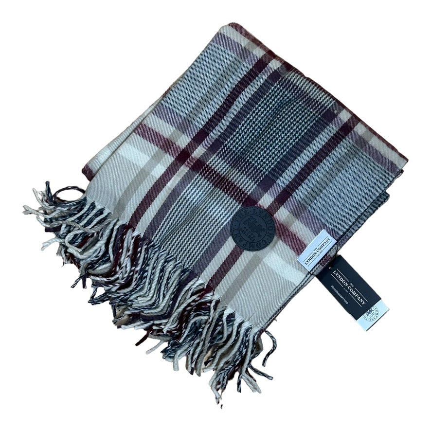 The Lyndon Company Malvern Check Blanket - Recurring.Life