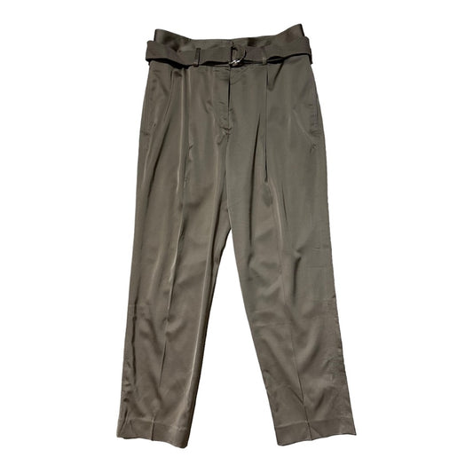 Reiss Bryn Shiny Belted Trousers - Recurring.Life