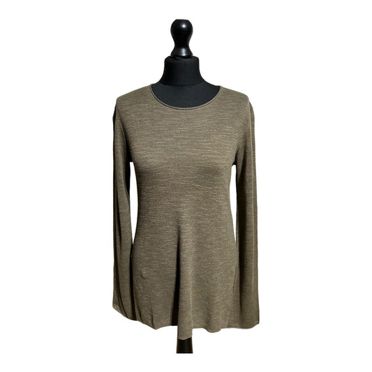 Jigsaw Linen Cotton Crew Neck Jumper - Recurring.Life