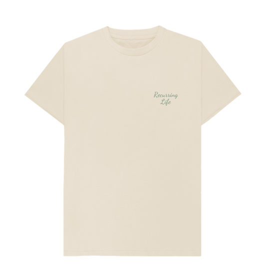 Oat Recurring.Life Basic's Tee - Oat