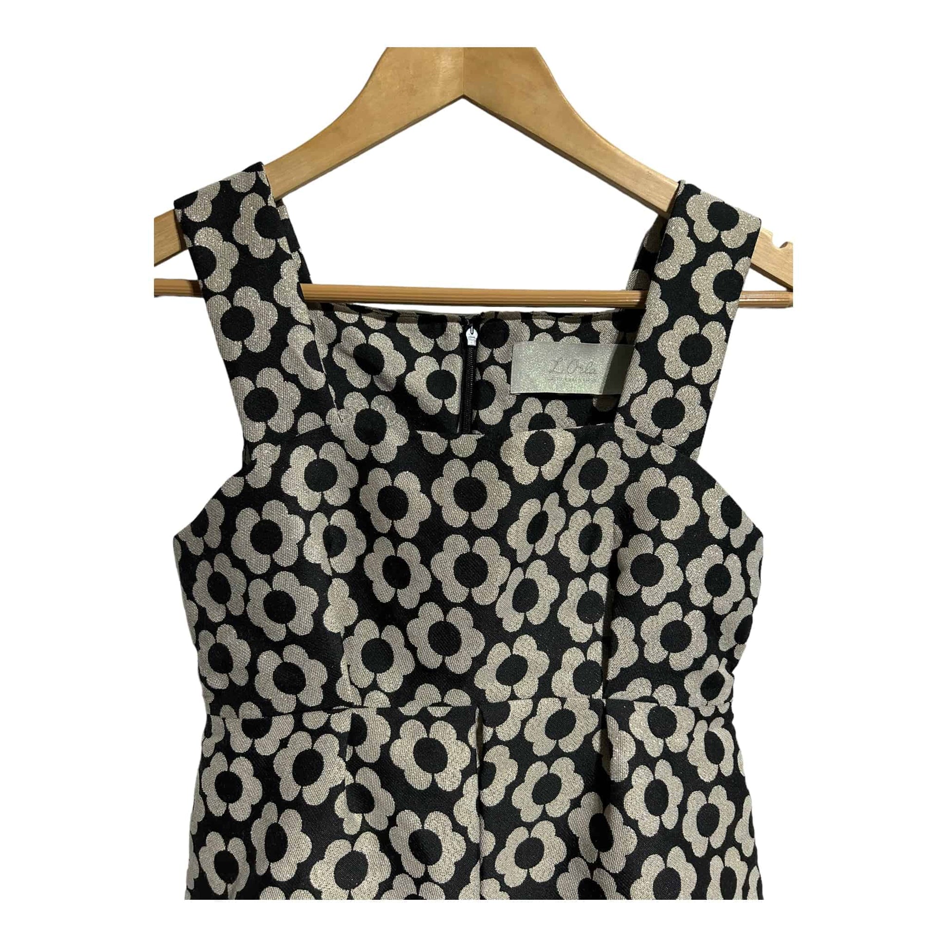 Orla Kiely Confetti Jacquard Bebe Pinafore Dress - Recurring.Life