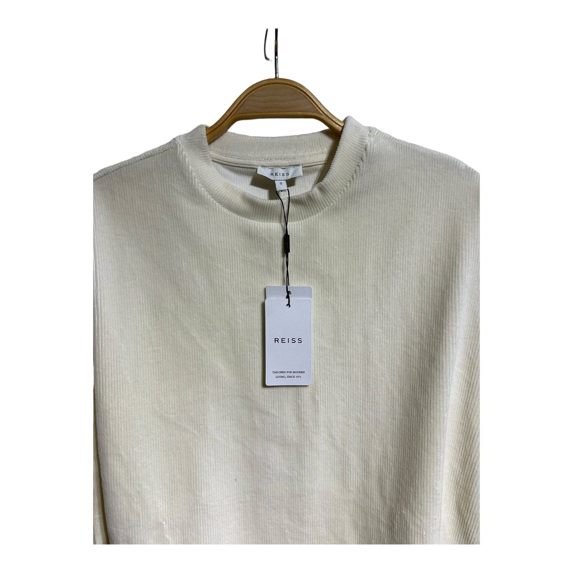 Reiss AXL Jersey Cord Sweatshirt - Recurring.Life