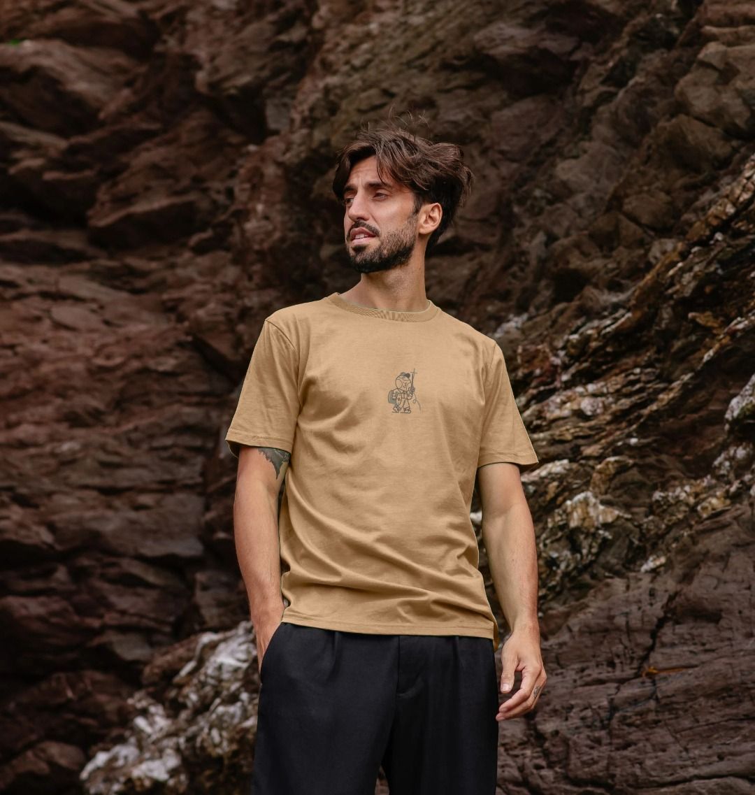 Recurring.Life 'A Good Yarn' Short Sleeve T-Shirt - Sand - Recurring.Life