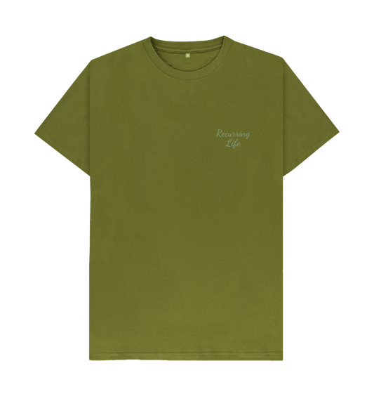 Moss Green Recurring.Life Basic's Tee - Moss Green